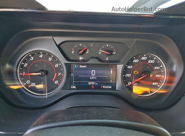 1G1FD3DS7P0123342 2023 CHEVROLET CAMARO Синий Вид щитка приборов