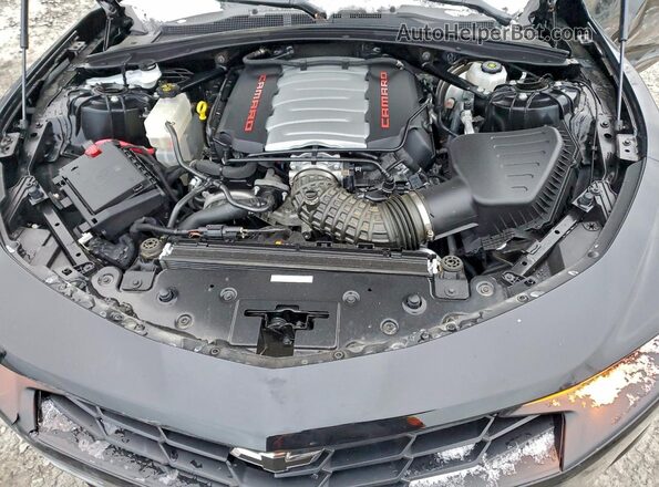 1G1FF1R71R0122225 2024 CHEVROLET CAMARO Черный Вид задней части салона