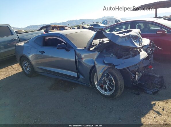 1G1FF1R78M0138091 2021 CHEVROLET CAMARO Gray წინა მარჯვენა