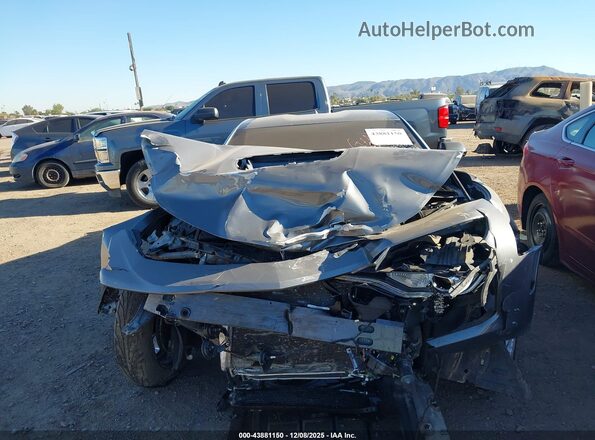 1G1FF1R78M0138091 2021 CHEVROLET CAMARO Gray წინა პანელის ხედი