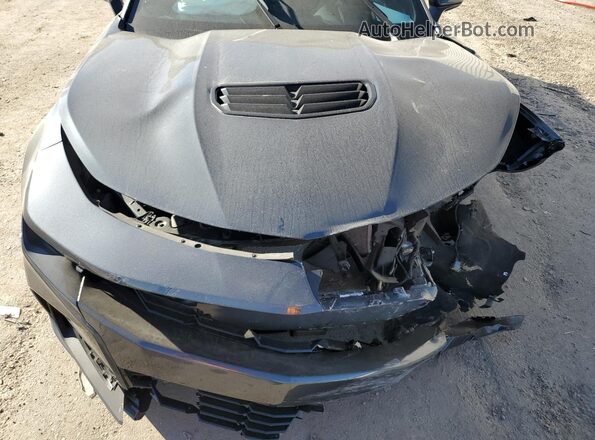 1G1FH3D79P0157637 2023 CHEVROLET CAMARO Gray Widok wnętrza z tyłu
