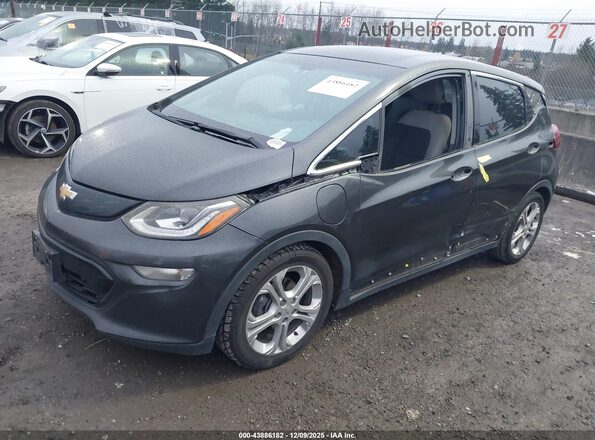 1G1FW6S04H4191069 2017 CHEVROLET BOLT Серый Передняя левая четверть