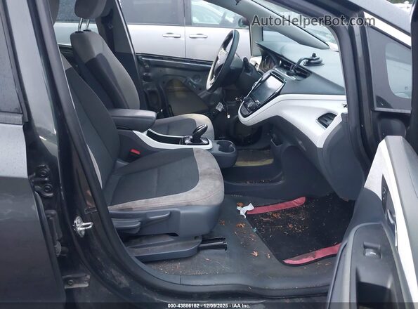 1G1FW6S04H4191069 2017 CHEVROLET BOLT Серый Вид салона спереди