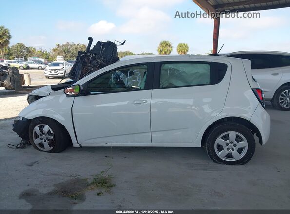 1G1JA6SH9G4112265 2016 CHEVROLET SONIC Белый Вид задней части салона