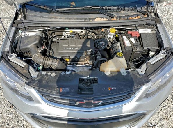 1G1JB5SB2L4138249 2020 CHEVROLET SONIC Silver Vista interior trasera
