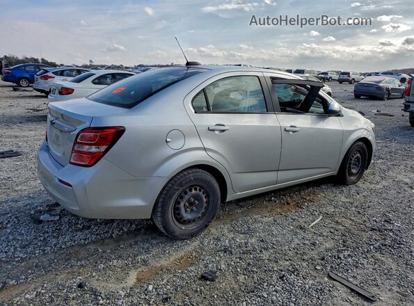 1G1JB5SB2L4138249 2020 CHEVROLET SONIC Silver Trasero derecho