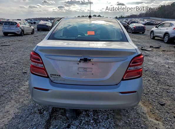 1G1JB5SB2L4138249 2020 CHEVROLET SONIC Silver Vista trasera