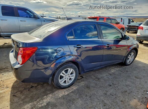 1G1JC5SH8G4154057 2016 CHEVROLET SONIC Blue Trasero derecho