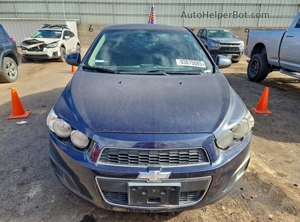 1G1JC5SH8G4154057 2016 CHEVROLET SONIC Blue Vista frontal