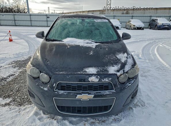 1G1JC5SHXG4174942 2016 CHEVROLET SONIC Черный Вид спереди