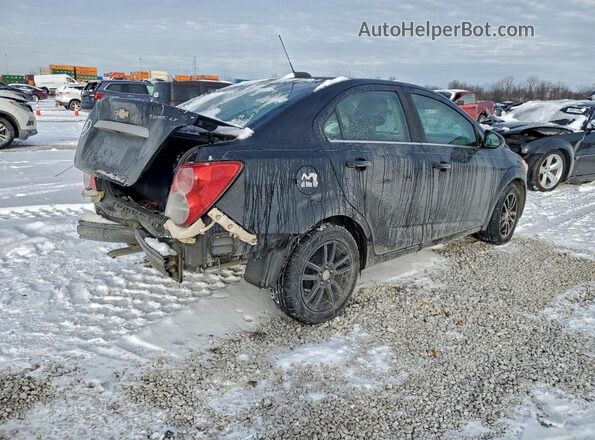 1G1JC5SHXG4174942 2016 CHEVROLET SONIC Черный Задняя правая четверть