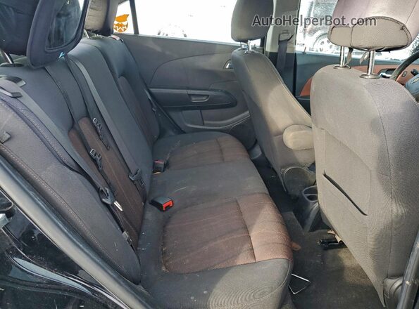 1G1JC5SHXG4174942 2016 CHEVROLET SONIC Черный Вид задних сидений