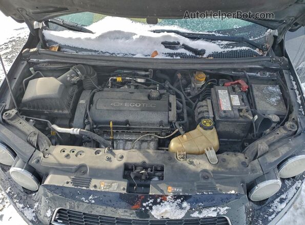 1G1JC5SHXG4174942 2016 CHEVROLET SONIC Черный Вид задней части салона