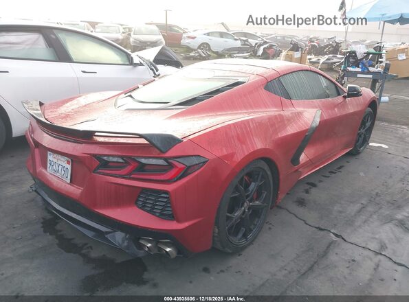 1G1YA2D40M5123680 2021 CHEVROLET CORVETTE Red Հետևի աջ
