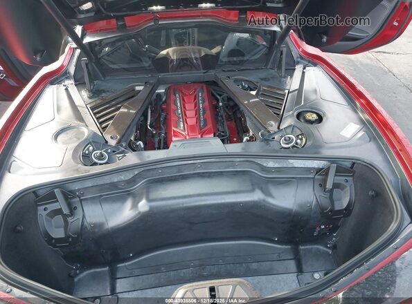 1G1YA2D40M5123680 2021 CHEVROLET CORVETTE Red Հետևի տեսք