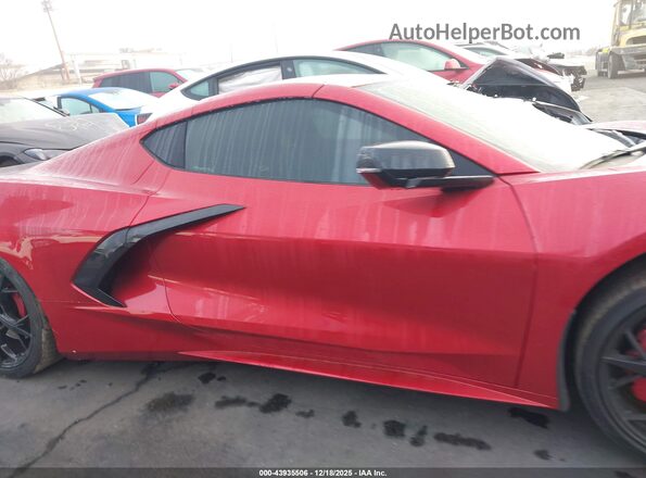 1G1YA2D40M5123680 2021 CHEVROLET CORVETTE Red Սալոնի 360 աստիճան տեսք