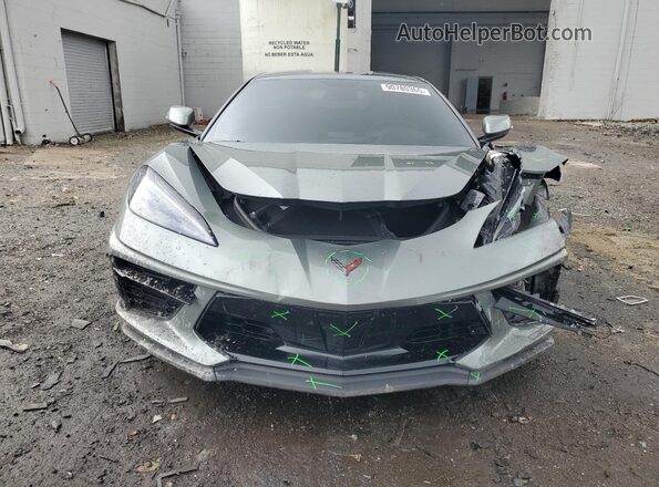 1G1YA2D41N5102371 2022 CHEVROLET CORVETTE Серый Вид спереди