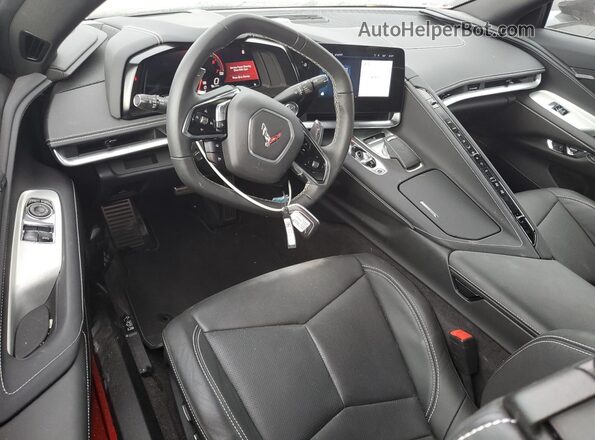 1G1YA2D43R5116696 2024 CHEVROLET CORVETTE Red Widok deski rozdzielczej