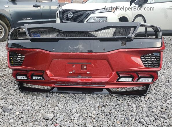 1G1YA2D43R5116696 2024 CHEVROLET CORVETTE Red Widok komory silnika