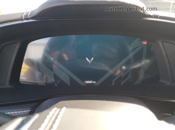 1G1YA2D43S5111164 2025 CHEVROLET CORVETTE White Вид щитка приладів