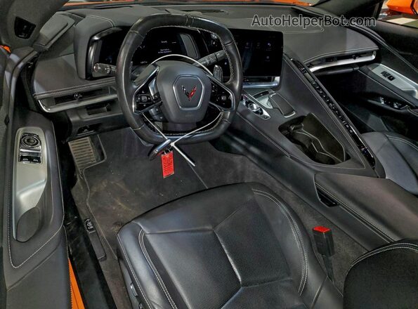 1G1YA2D44R5115332 2024 CHEVROLET CORVETTE Orange Widok deski rozdzielczej