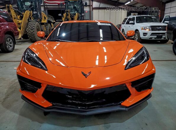 1G1YA2D44R5115332 2024 CHEVROLET CORVETTE Orange Widok z przodu