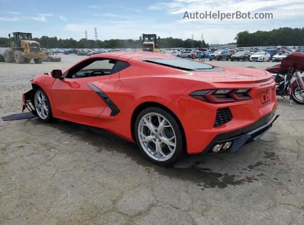 1G1YA2D47M5100784 2021 CHEVROLET CORVETTE Red უკანა მარცხენა