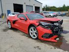 2021 Chevrolet Corvette Stingray 1lt Red vin: 1G1YA2D47M5100784