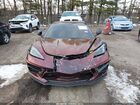 2021 Chevrolet Corvette Stingray Rwd  1lt Burgundy vin: 1G1YA2D49M5123399