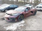 2021 Chevrolet Corvette Stingray Rwd  1lt Burgundy vin: 1G1YA2D49M5123399