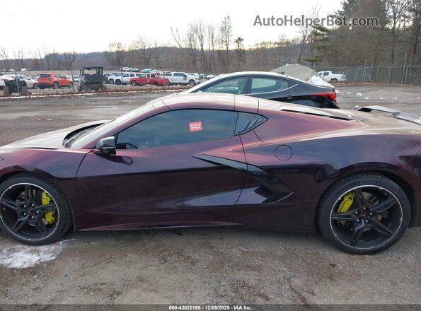 1G1YA2D49M5123399 2021 CHEVROLET CORVETTE Burgundy 360 interior view
