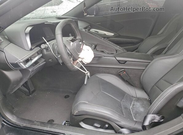 1G1YA2D49S5113288 2025 CHEVROLET CORVETTE Черный Вид салона спереди
