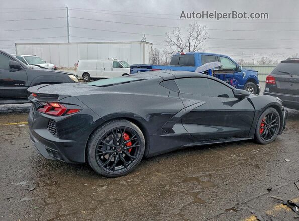 1G1YA2D49S5113288 2025 CHEVROLET CORVETTE Черный Задняя правая четверть