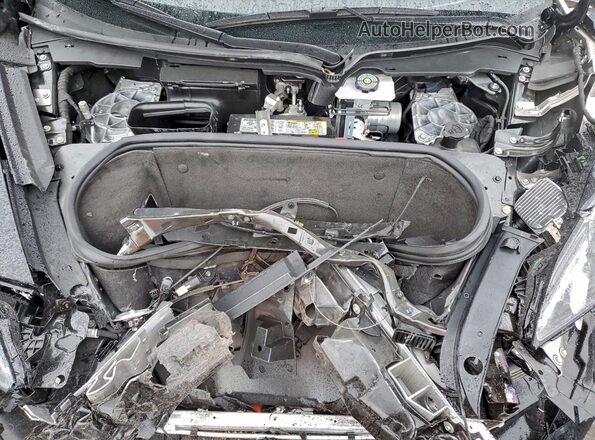 1G1YA2D49S5113288 2025 CHEVROLET CORVETTE Черный Вид задней части салона