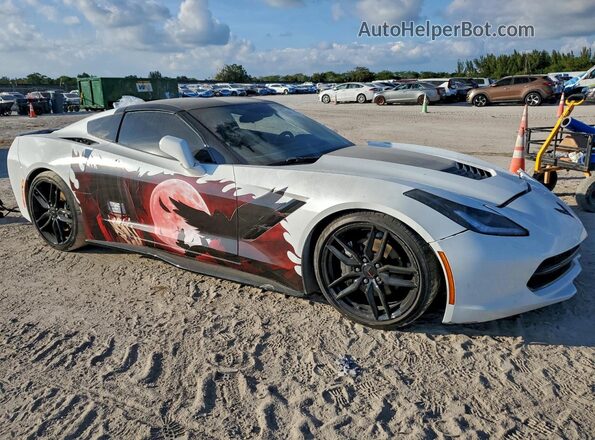 1G1YA2D79G5114474 2016 CHEVROLET CORVETTE Белый Передняя правая четверть