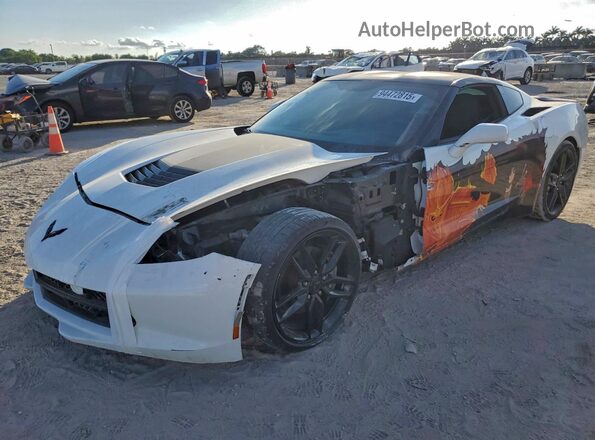 1G1YA2D79G5114474 2016 CHEVROLET CORVETTE Белый Передняя левая четверть