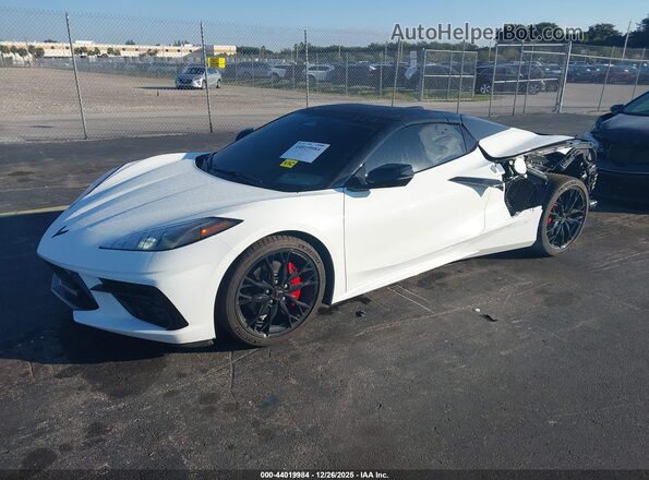 1G1YA3D40T5102638 2026 CHEVROLET CORVETTE White Vista tres cuartos delantera izquierda