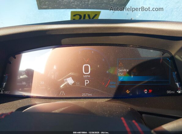 1G1YA3D40T5102638 2026 CHEVROLET CORVETTE White Vista de los asientos traseros