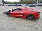 2021 Chevrolet Corvette Stingray 1lt Красный vin: 1G1YA3D46M5108560