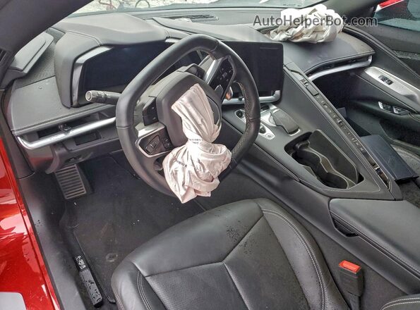 1G1YA3D46M5108560 2021 CHEVROLET CORVETTE Красный Вид панели приборов