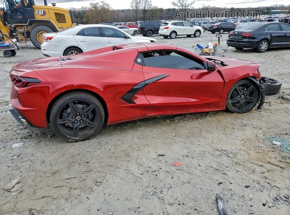 1G1YA3D46M5108560 2021 CHEVROLET CORVETTE Красный Задняя правая четверть