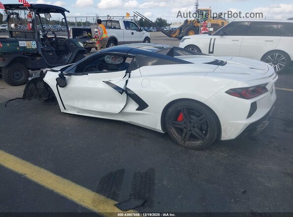 1G1YA3D48T5100894 2026 CHEVROLET CORVETTE White Trasero izquierdo