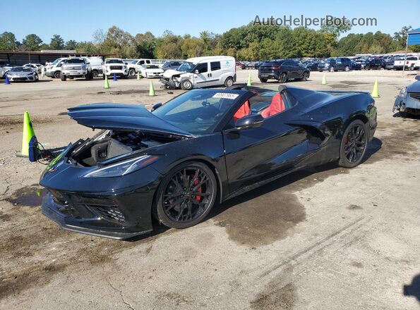 1G1YA3D48T5102967 2026 CHEVROLET CORVETTE Black Vista tres cuartos delantera izquierda