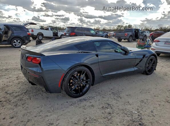 1G1YB2D72K5115617 2019 CHEVROLET CORVETTE Угольный Задняя правая четверть