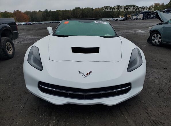 1G1YC2D72H5121648 2017 CHEVROLET CORVETTE Белый Вид спереди