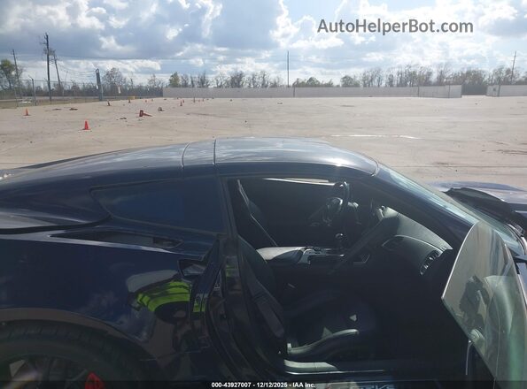 1G1YC2D76K5106643 2019 CHEVROLET CORVETTE Черный Вид салона спереди
