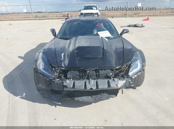 1G1YC2D76K5106643 2019 CHEVROLET CORVETTE Черный Вид щитка приборов