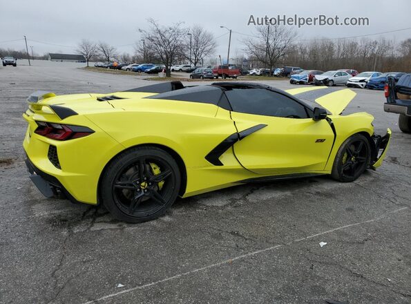 1G1YC3D40P5121920 2023 CHEVROLET CORVETTE Yellow Tył prawy