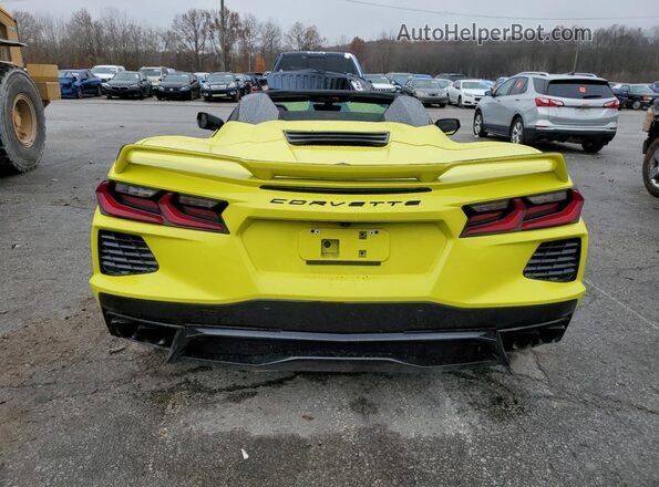 1G1YC3D40P5121920 2023 CHEVROLET CORVETTE Yellow Widok z tyłu