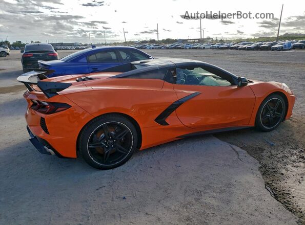 1G1YC3D46N5110336 2022 CHEVROLET CORVETTE Оранжевый Задняя правая четверть